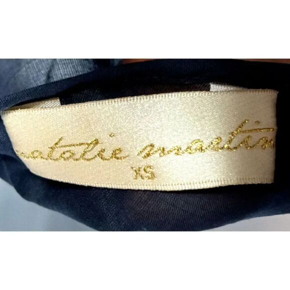 Natalie Martin Ramya Maxi dress size XS NWT includes slip flutter sleeves - Picture 10 of 13